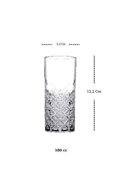 Paşabahçe Timeless 23 Piece Enjoyment Set (Tall Glass + Short Glass + Snack Bowl + Ice Bowl)