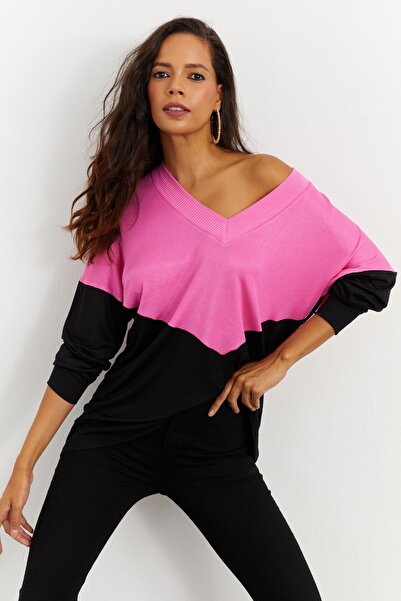 Cool & Sexy Bluse - Rosa - Oversize