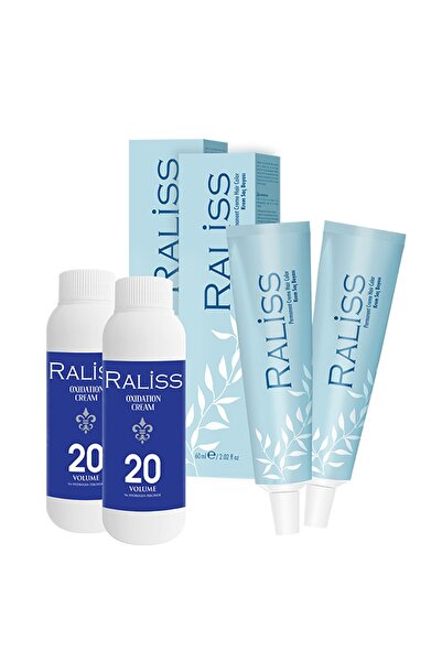 Raliss 2 Adet Saç Boyası 6hc Ekstra Koyu Kumral -60 Ml + 2 Adet Oksidasyon Kr...