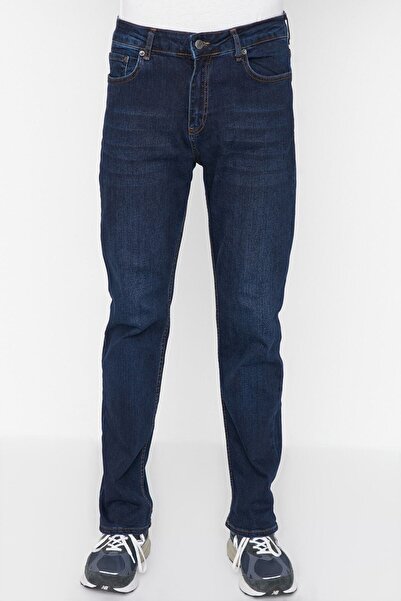 Trendyol Collection Jeans - Navy blue - Straight