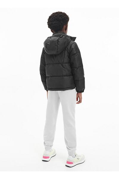 Calvin Klein Siyah Kız Çocuk Mont Ig0ıg01549