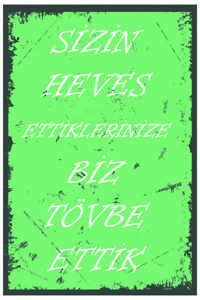 no77decor Pokajali smo se zbog tvojih želja Drveni poster