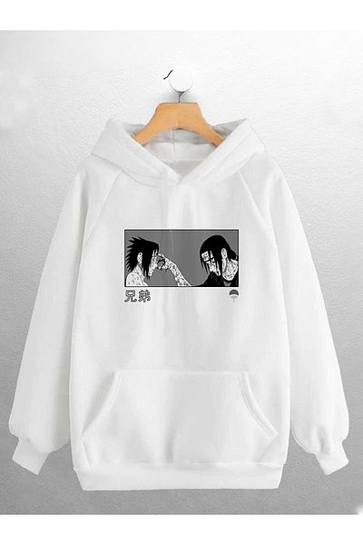 CANDEL Φούτερ με κουκούλα Unisex Uchiha Itachi Naruto Anime