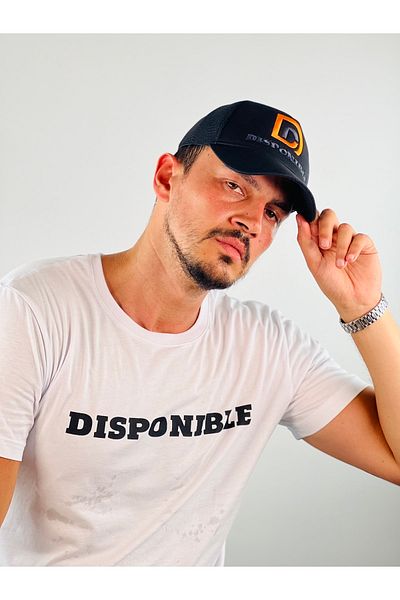 disponible Genuine Special Collection Mesh Adjustable Men's Black Baseball Cap