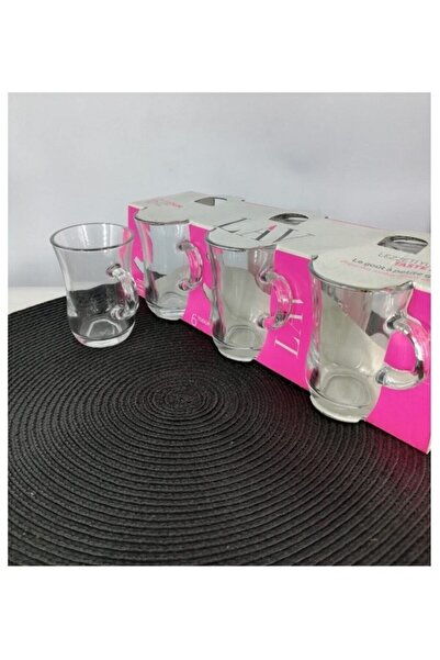 LAV Yud402 Yudum Kulplu Çay Bardağı 6 Lı