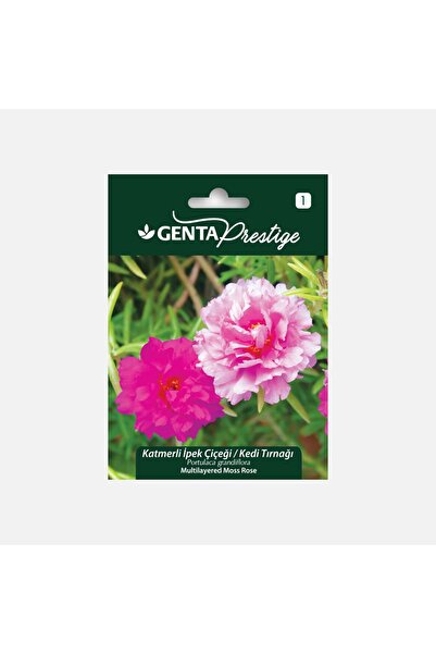 Genta Prestige Çiçek Tohumu Katmerli Ipek Çiçeği Kedi Tırnağı