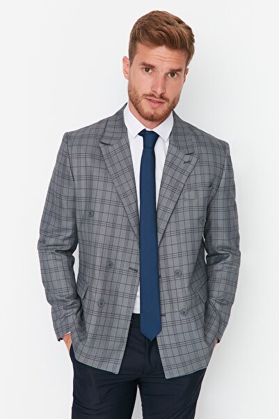 Trendyol Collection Jacket - Gray - Regular