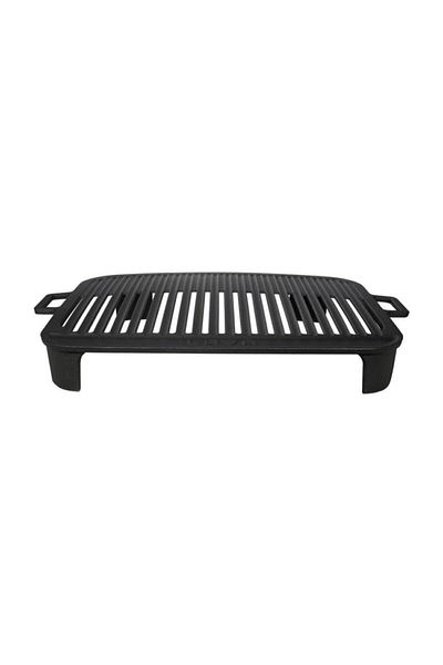 Lava Double Handle Cast Iron Barbecue Grill - 36x45 cm