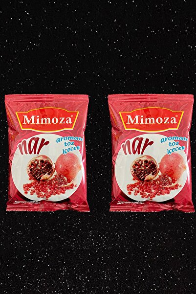 Mimoza Nar Aromalı Sıcak Toz Içecek Oralet'i Kış Ve Meyve Çayı 2 Adet 500gram