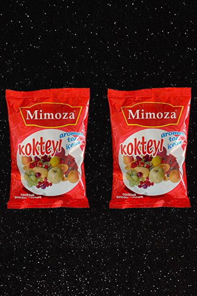 Mimoza Atom Oralet Kokteyl Aromalı Sıcak Toz Içecek Oralet'i Kış Ve Meyve Çay...