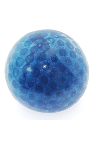 MEGA Squishy Stres Topu Simli Mavi Kristal Slime