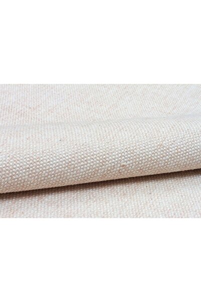 Rugs Modern Halı Moroccan 9009 Ecru Wicker Look Ecru Tasseled Modern Rug