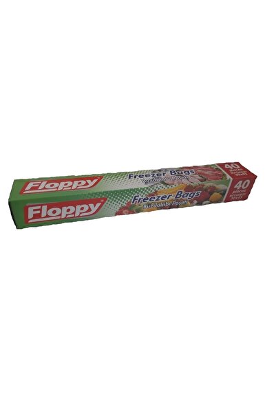 Floppy كيس ثلاجة حجم كبير 30x45 سم 40 قطعة