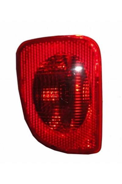 SH Renault Kangoo 08/13 - Rear Bumper Reflector, Red/Foggy (Plexsan) Compatible
