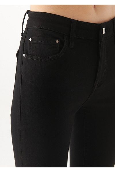 Trn JNS Pantaloni de blugi super skinny Blugi negri fără decolorare (gatherer)