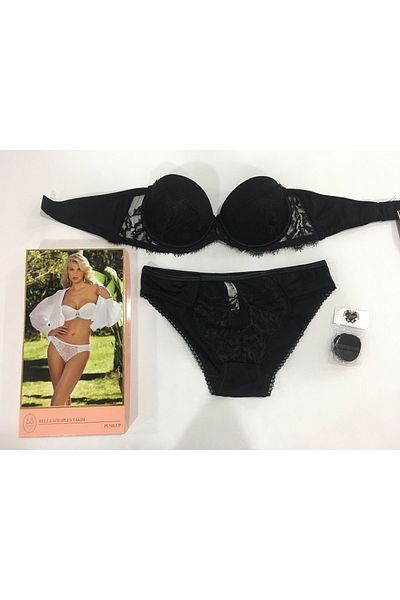 Orkide Bella Padded Strapless Bra Panty Set