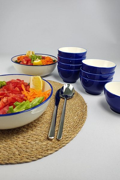 Digithome Juliet Moreno 10 Piece Porcelain Salad Serving Set - Tl4001967 C320.003