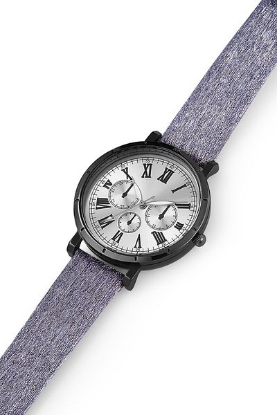 Twelve Leather Strap Women's Wristwatch