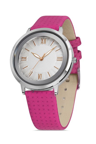 Twelve Leather Strap Women's Wristwatch