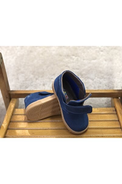 Mini Angel Bebek Çocuk Gerçek Deri Ortopedik Kısa Cırtlı Bot