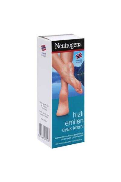 Neutrogena كريم القدم سريع الامتصاص 100 مل (حبة واحدة)