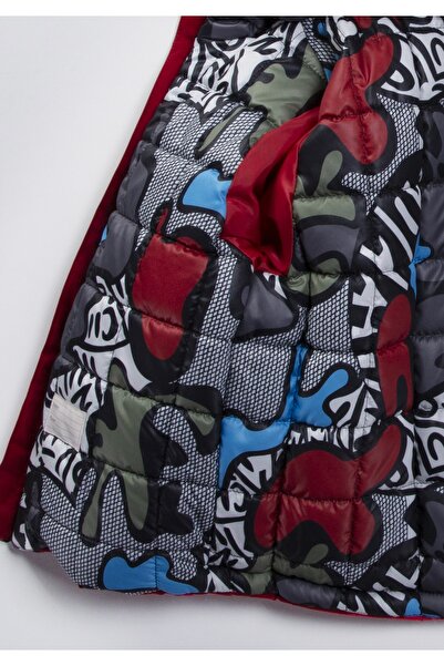 Midimod Erkek Çocuk 2-5 Yaş Kapüşonlu Kalın Kışlık Mont