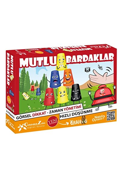 Mutlu Bardaklar Görsel Dikkat Hız Oyunu