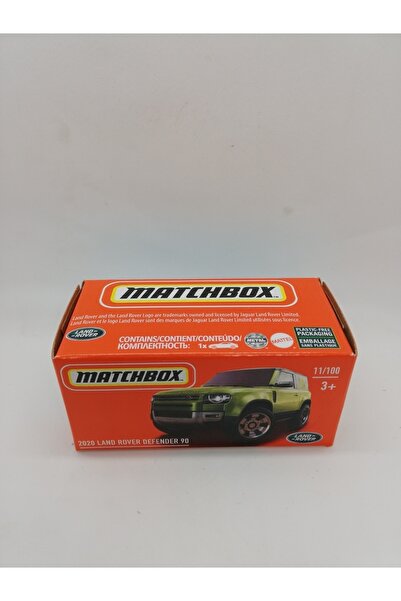 Matchbox 2020 Land Rover Defender 90 Yeşil 1:64