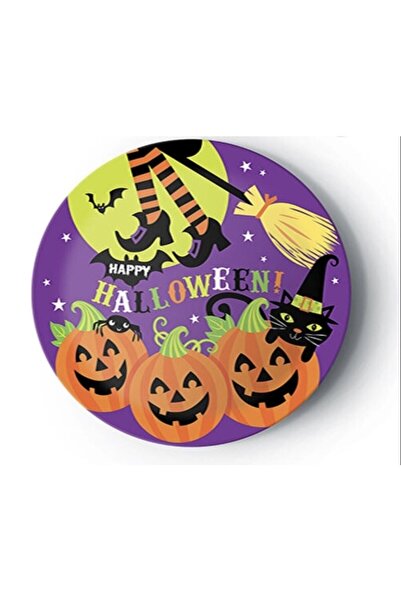 DÜVENCİ TİCARET 8'li Karton Tabak Halloween