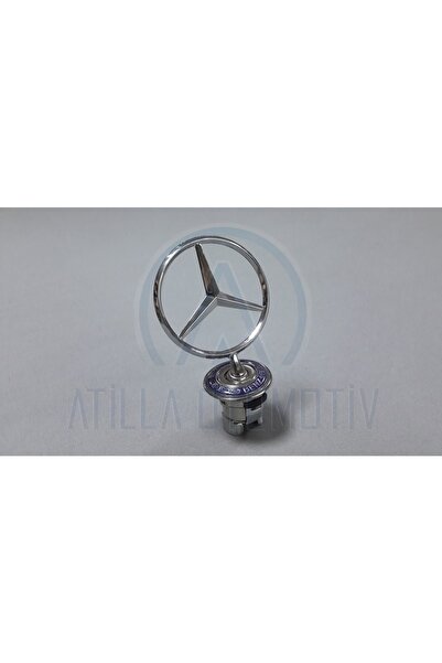 Fabrikasyon Mercedes Benz C Class W204 Kaput Üstü Amblem Yıldız Logo