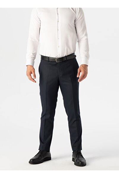 SÜVARİ Normal Bel Normal Paça Slim Fit Lacivert Erkek Pantolon Pn1014400284