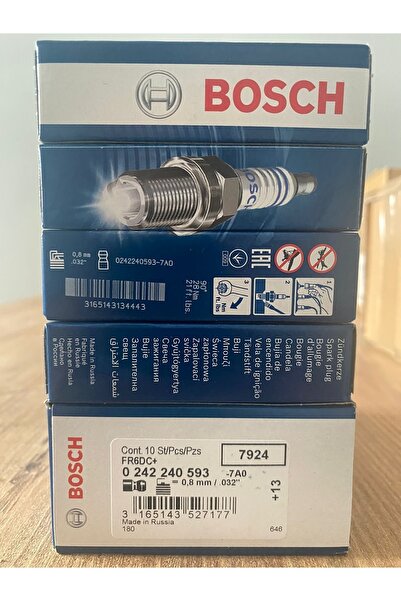 Bosch Buji Fr6dc Dğn-slx-tmpr-r19-clıo-mgn 1.4 Enj. P207p306p307p406-prtnr 1....
