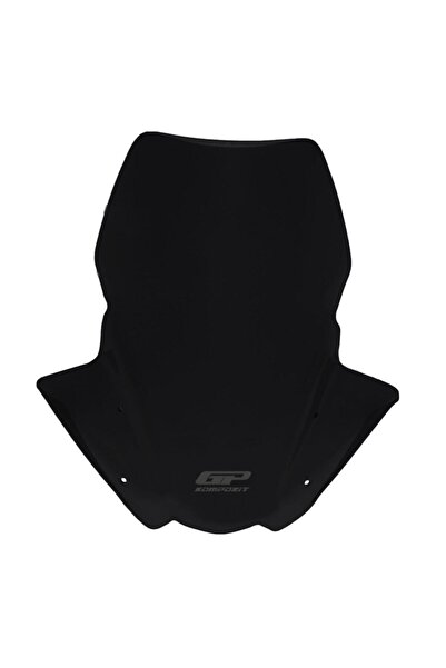GP KOMPOZİT Gp Kompozit Honda Msx125 2012-2018 Uyumlu Ön Cam Siyah 44 Cm