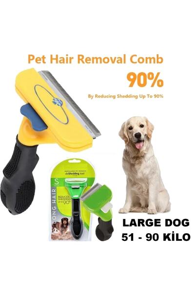 mrtbilisim 10 Cm Kedi Köpek Tarağı Fırçası Tüy Alıcı Toplayıcı Tarak Fırça Me...