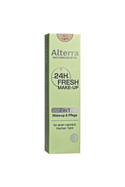 Alterra Foundation 24 Fresh 01 Light 30 ml