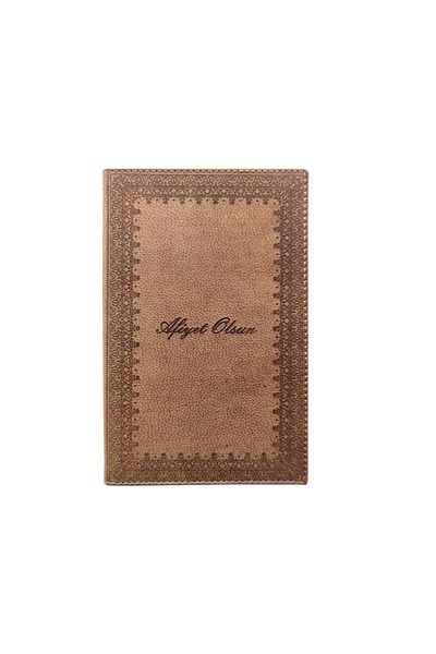 ankara menü (1 Piece) 21x14 Leather Account Pad Box, Change, Ticket Box, Color Options