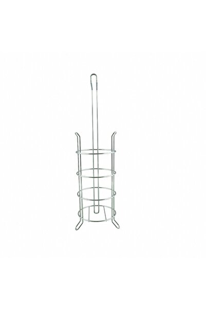 Generic Brand Spare Standing Toilet Paper Holder Chrome