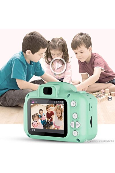 Mini 1080p Digital Camera For Kids Game Installed Hd