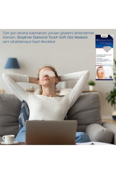 StopEver قناع العين الماسي التيتش |   مناسبة للاستخدام البارد والساخن |   2 قطعة