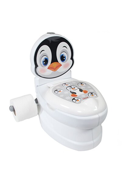PİLSAN Eğitici Bebek Tuvalet Eğitimi Penguen Klozet Lazımlık Oturak