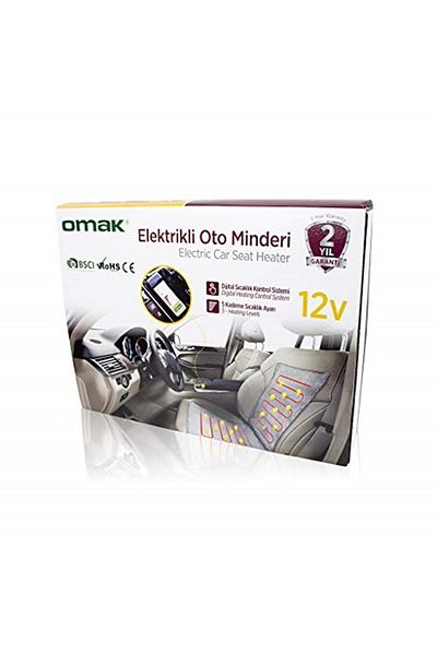 OMAK Backed Digital Remote Control Car Heater Electric Car Cushion Electric Heating Pad