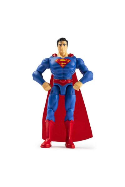 mattel Dc Comics Aksiyon Figürleri 10 Cm. - Superman-Mavi