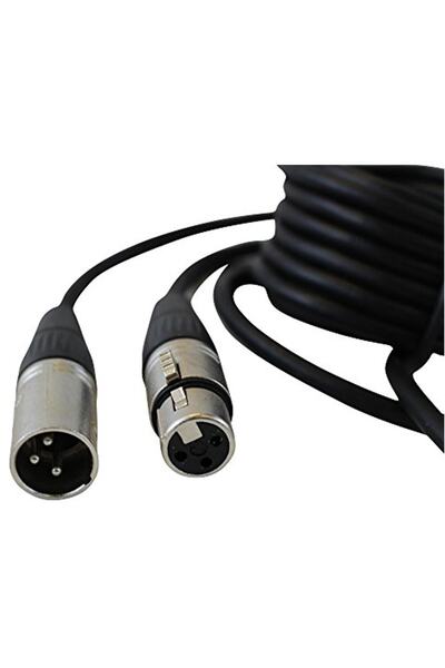 Alfais 5033 Xlr 3 Pin Mikrofon Stüdyo Jack Ara Kablosu, 5 M