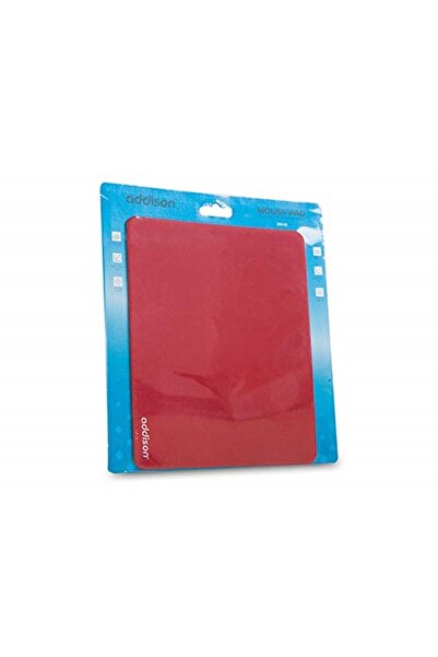 ADDISON 300141 Kırmızı Mouse Pad 22 Cm X 18 Cm Mouse Pad Add 300143