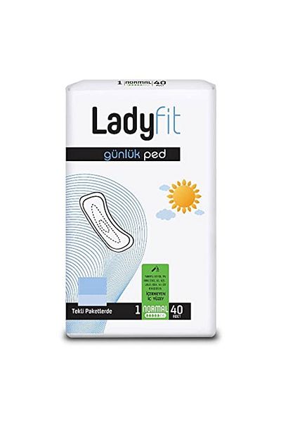 Lady Fit Ladyfit 40 Pads Daily Super Normal Pad