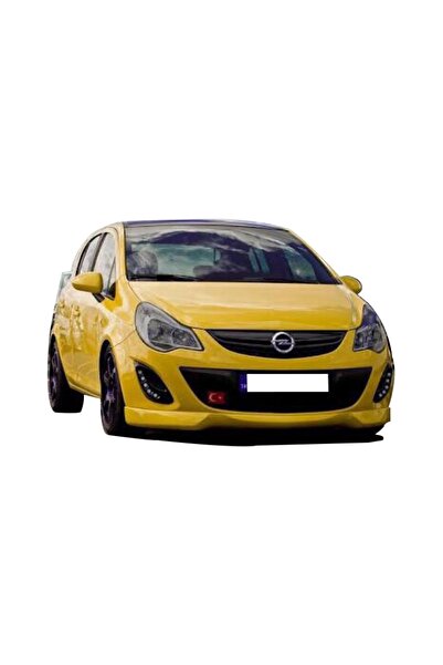 ps dizayn Opel Corsa D (2011 - 2015) Makyajlı Stainmetz Ön Tampon Ek (plastik)