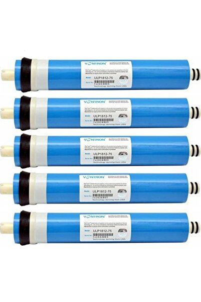 alkalinees Reverse Osmosis Su Arıtma Cihazları Için Vontron Membran 5 Adet