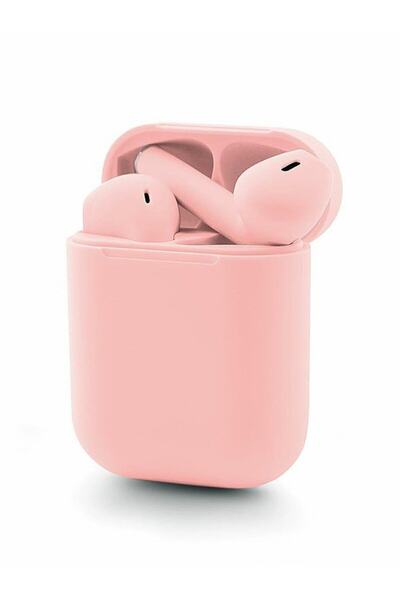 Teknognr Tws I12 Pembe Ios Android Uyumlul Bluetooth Kulaklık Hd Ses Kalitesi