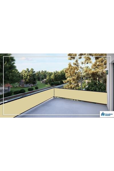 pamukkale branda Balcony Iron Curtain Railing Curtain Waterproof 80 X 550