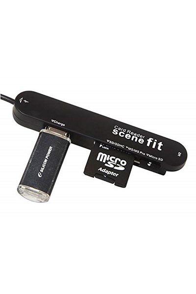 S-LINK S-Link SMG-420 USB Micro 5P إلى USB Hub + مجموعة قارئ البطاقات